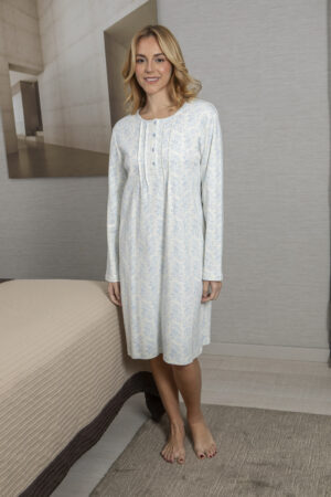 Camisa con tapeta y jaretas, Mikonos